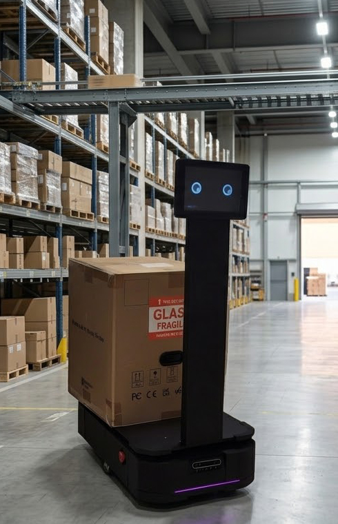 AMR-150 자율주행 물류 로봇